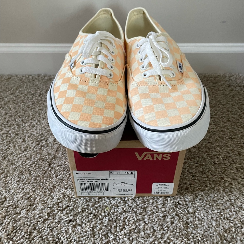 Vans Authentic / Checkerboard Apricot